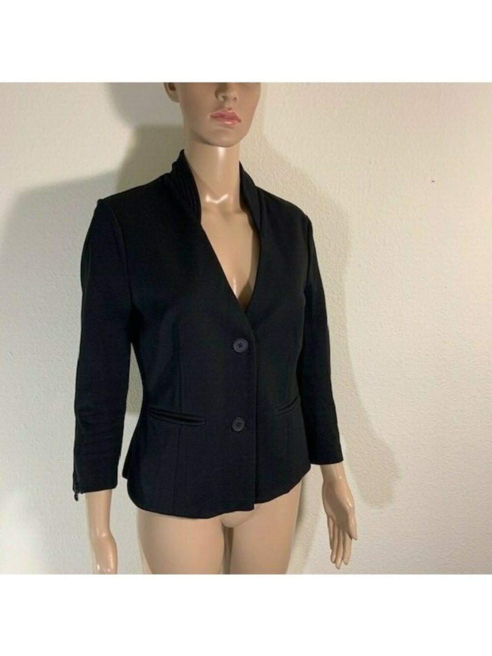 T Alexander Wang Black Blazer 2 Button Jacket Size Small S